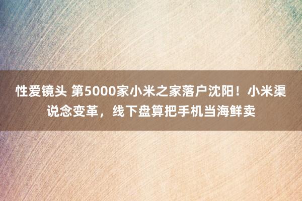 性爱镜头 第5000家小米之家落户沈阳！小米渠说念变革，线下盘算把手机当海鲜卖