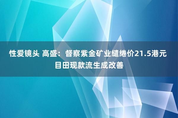 性爱镜头 高盛：督察紫金矿业缱绻价21.5港元 目田现款流生成改善