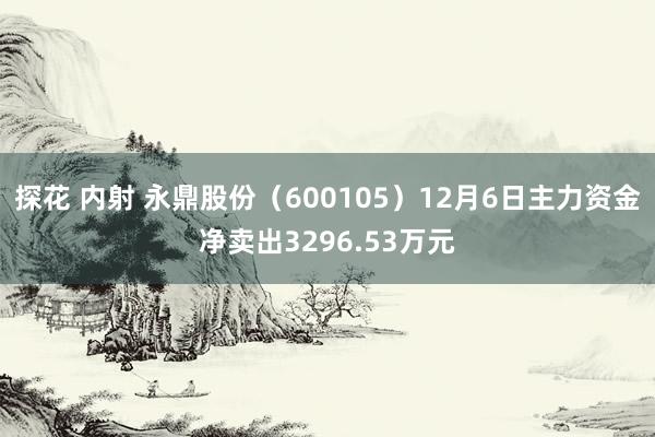 探花 内射 永鼎股份（600105）12月6日主力资金净卖出3296.53万元